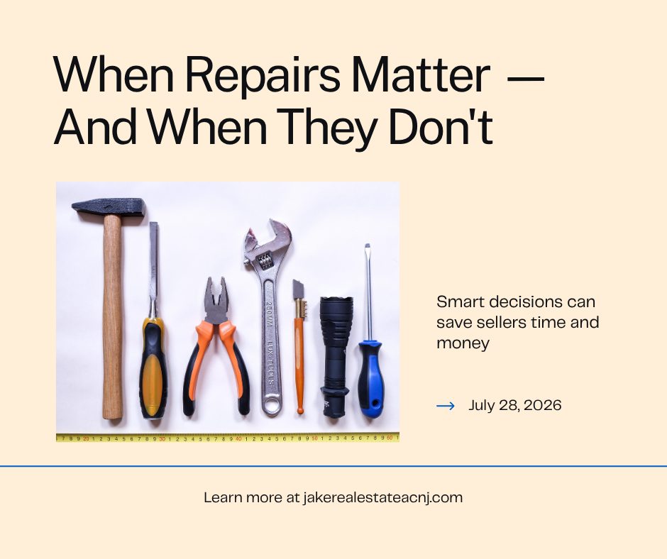 When repairs matter and when they don't